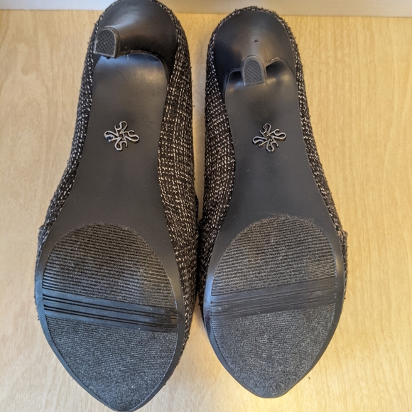 Simply Vera Wang Svsarah Tweed Beaded Heels 8.5 - Picture 7 of 10